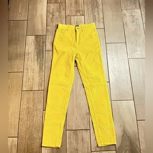 BDG Urban Outfitters yellow corduroy mom high-rise pants in the size 24